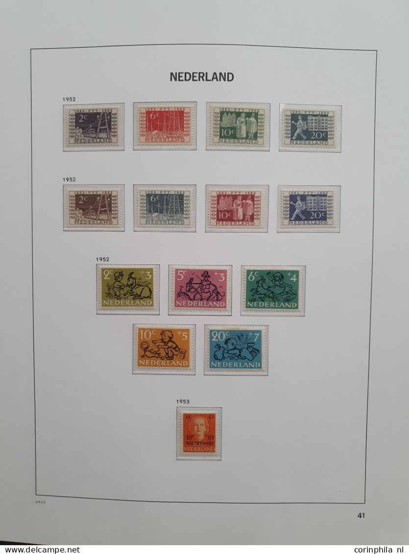 1852-2016 collectie gestempeld, later */** w.b. nominaal ca. €1000, NL1 (ruim 1000x), Internationaal (ca. 175x) en Kerst