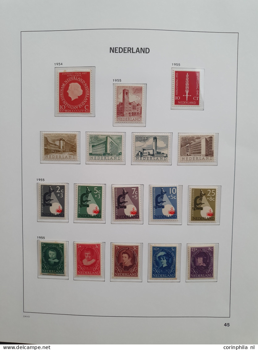 1852-2016 collectie gestempeld, later */** w.b. nominaal ca. €1000, NL1 (ruim 1000x), Internationaal (ca. 175x) en Kerst