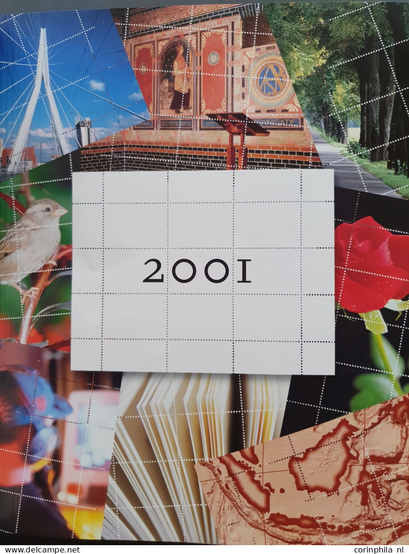 2001-2022 nominaal w.b. ca. €400, NL1 (ca. 1200x), Internationaal (ca. 140x), Kerst (ca. 150x) en Aangetekend (ca. 50x) 