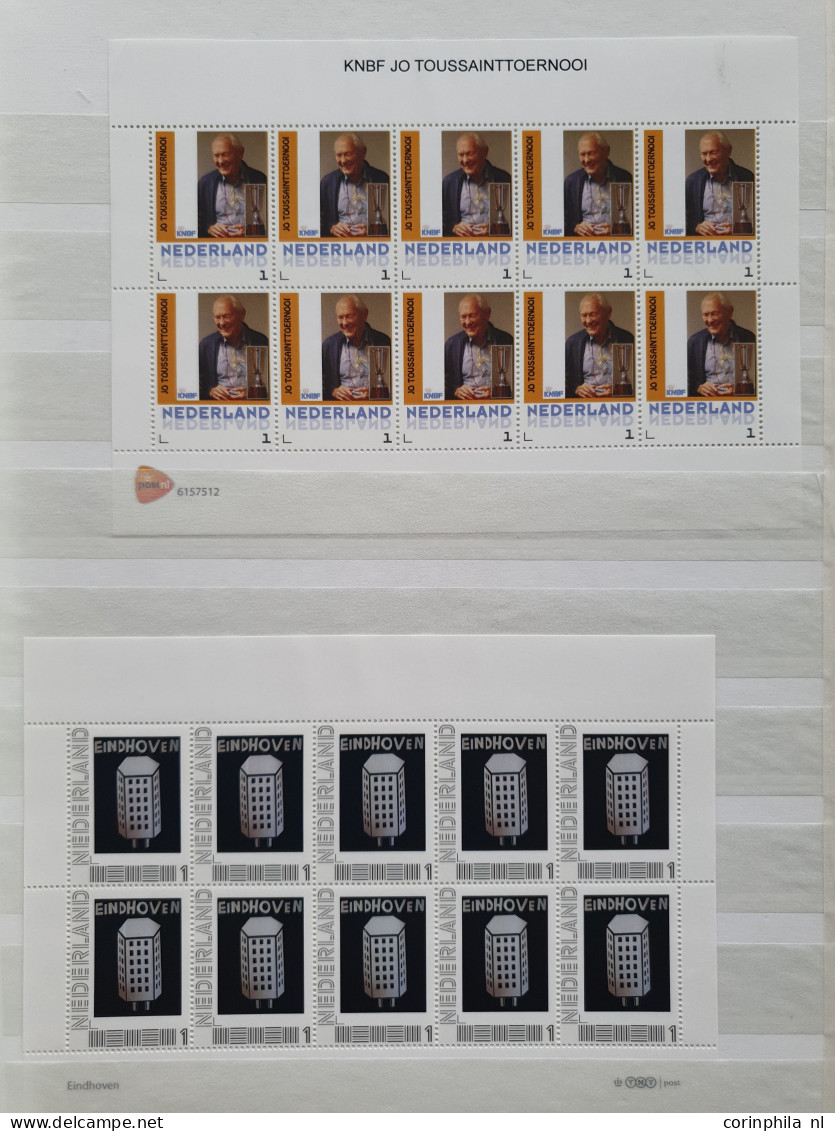 2005-2023 Nominaal Meest Persoonlijke Postzegels W.b. Ca. €470, NL1 (ca. 1770x), Internationaal (ca. 30x) En December (5 - Sammlungen