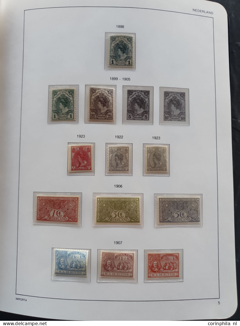 1867-1982 Collectie (*)/*/** W.b. Betere Ex. En Series, Back Of The Book Met Roltanding, Port En Brandkast Deels Nagegom - Colecciones Completas