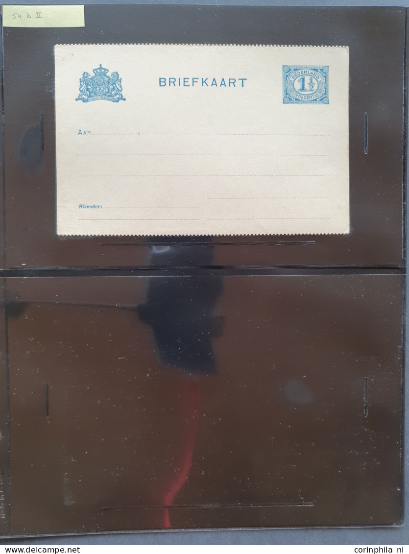 Cover 1908-1927 briefkaarten uitgebreide collectie zowel ongebruikt als gebruikt verzameld met beter inclusief verschove