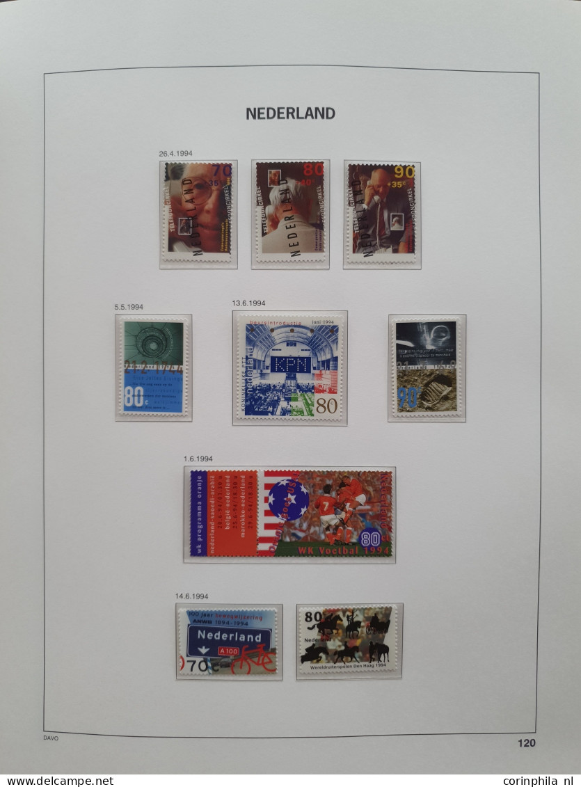 1993-2013 collectie velletjes, Mooi Nederland en iets prestige boekjes w.b. nominaal ca. €460, NL1 (ca. 690x), Internati