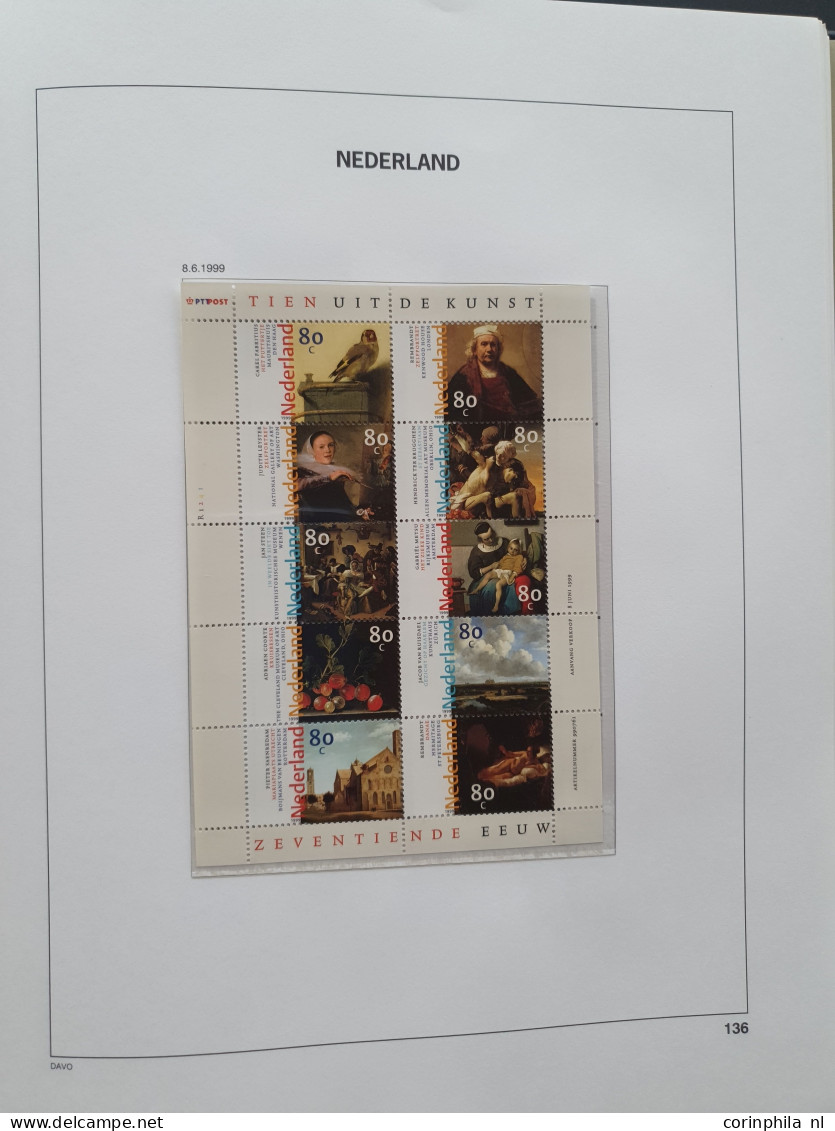 1993-2013 collectie velletjes, Mooi Nederland en iets prestige boekjes w.b. nominaal ca. €460, NL1 (ca. 690x), Internati