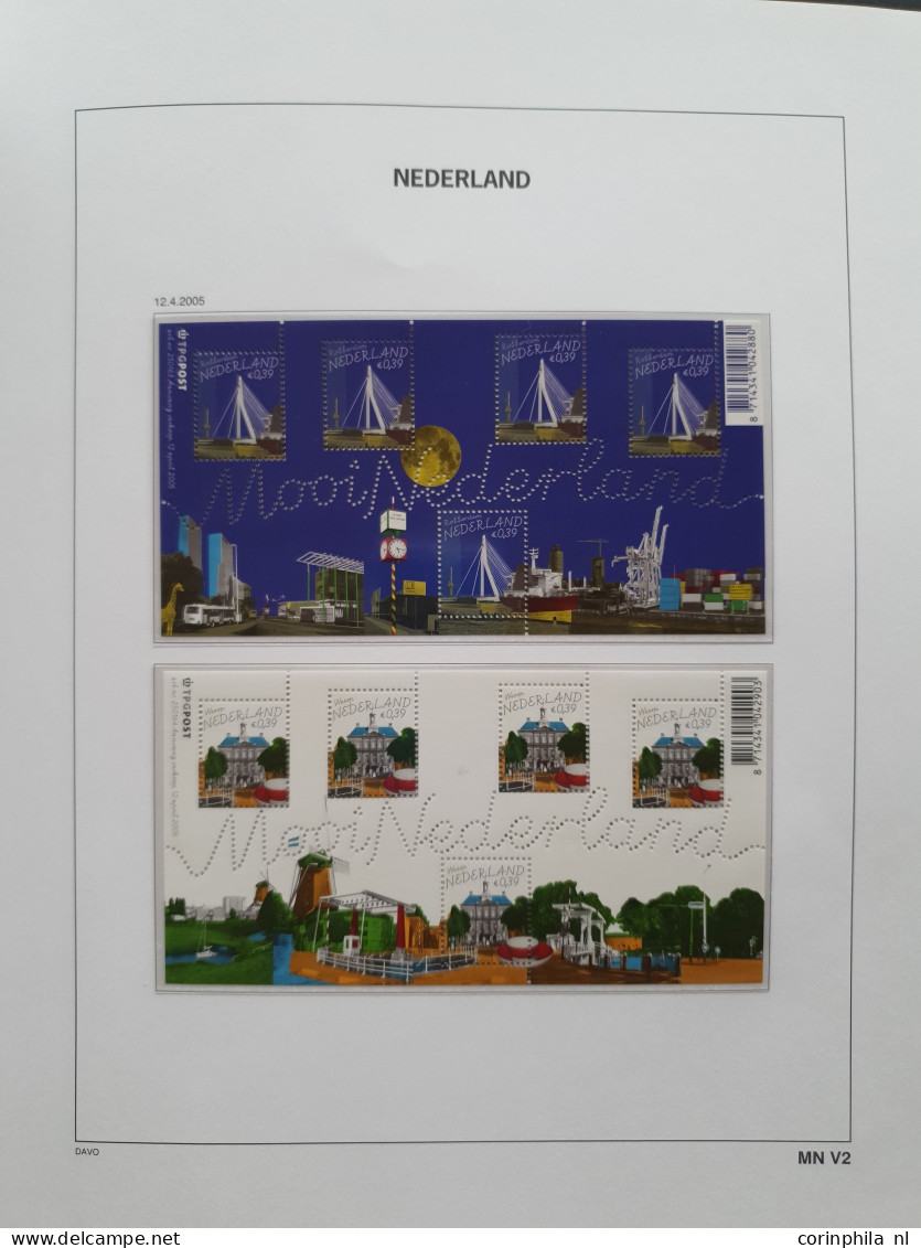 1993-2013 collectie velletjes, Mooi Nederland en iets prestige boekjes w.b. nominaal ca. €460, NL1 (ca. 690x), Internati