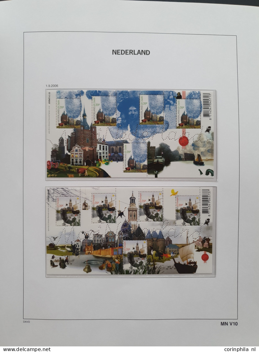 1993-2013 collectie velletjes, Mooi Nederland en iets prestige boekjes w.b. nominaal ca. €460, NL1 (ca. 690x), Internati