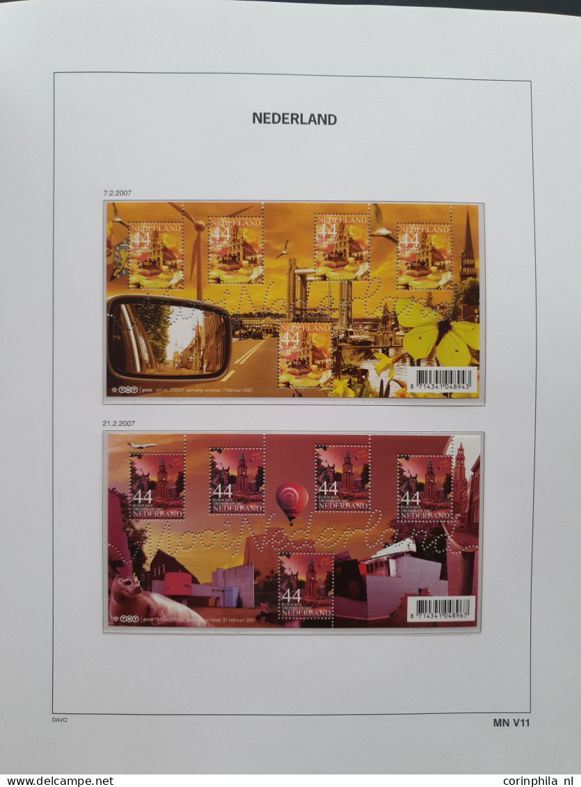 1993-2013 collectie velletjes, Mooi Nederland en iets prestige boekjes w.b. nominaal ca. €460, NL1 (ca. 690x), Internati