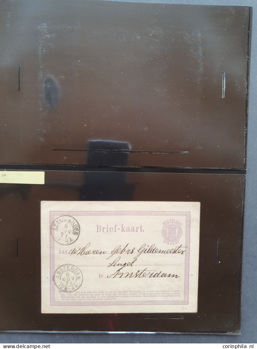 Cover 1871-1907 Uitgebreide Collectie Briefkaarten Tussen G1 En G40 Zowel Ongebruikt Als Gebruikt Verzameld Inclusief Ve - Colecciones Completas