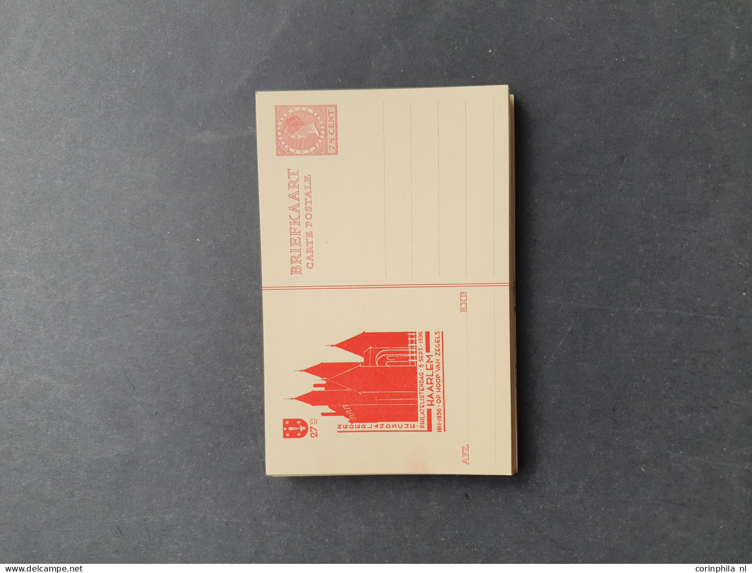 Cover 1883-1950c. collectie particulier bedrukte en particuliere postwaardestukken (ca. 150 ex.) gebruikt en ongebruikt 