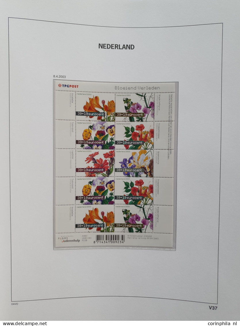 2001-2011 nominaal meest in postzegelmapjes w.b. ca €1000, NL1 (ca. 170x), Internationaal (ca. 25x), Kerst (ca. 150x) et