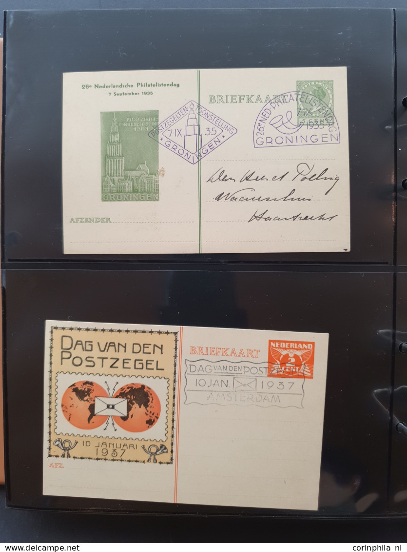 Cover 1924-1928 particulier bedrukte briefkaarten w.b. TIBO, Dorus Rijkers, Olympiade, Duitse Rijk 1901 bezoek Wilhelmin