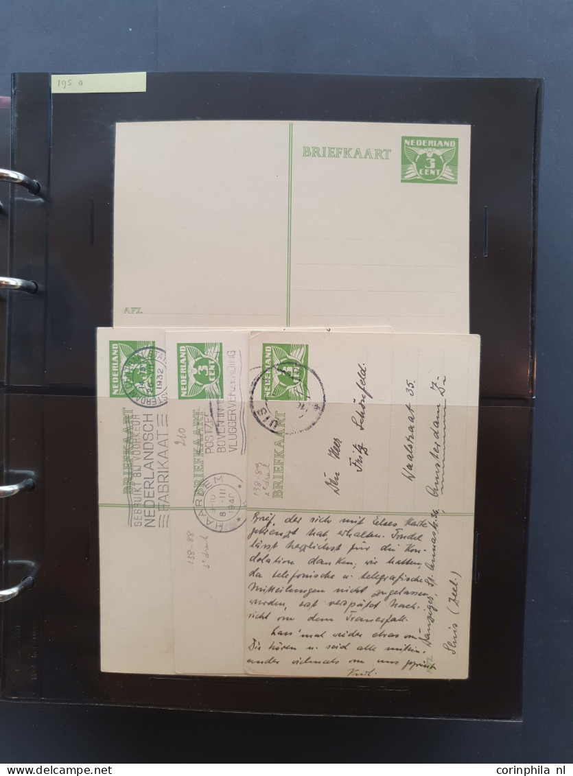 Cover 1933-1967 Uitgebreide Collectie Briefkaarten (totaal Ca. 475 Ex.) Zowel Gebruikt Als Ongebruikt Verzameld Met Veel - Collezioni