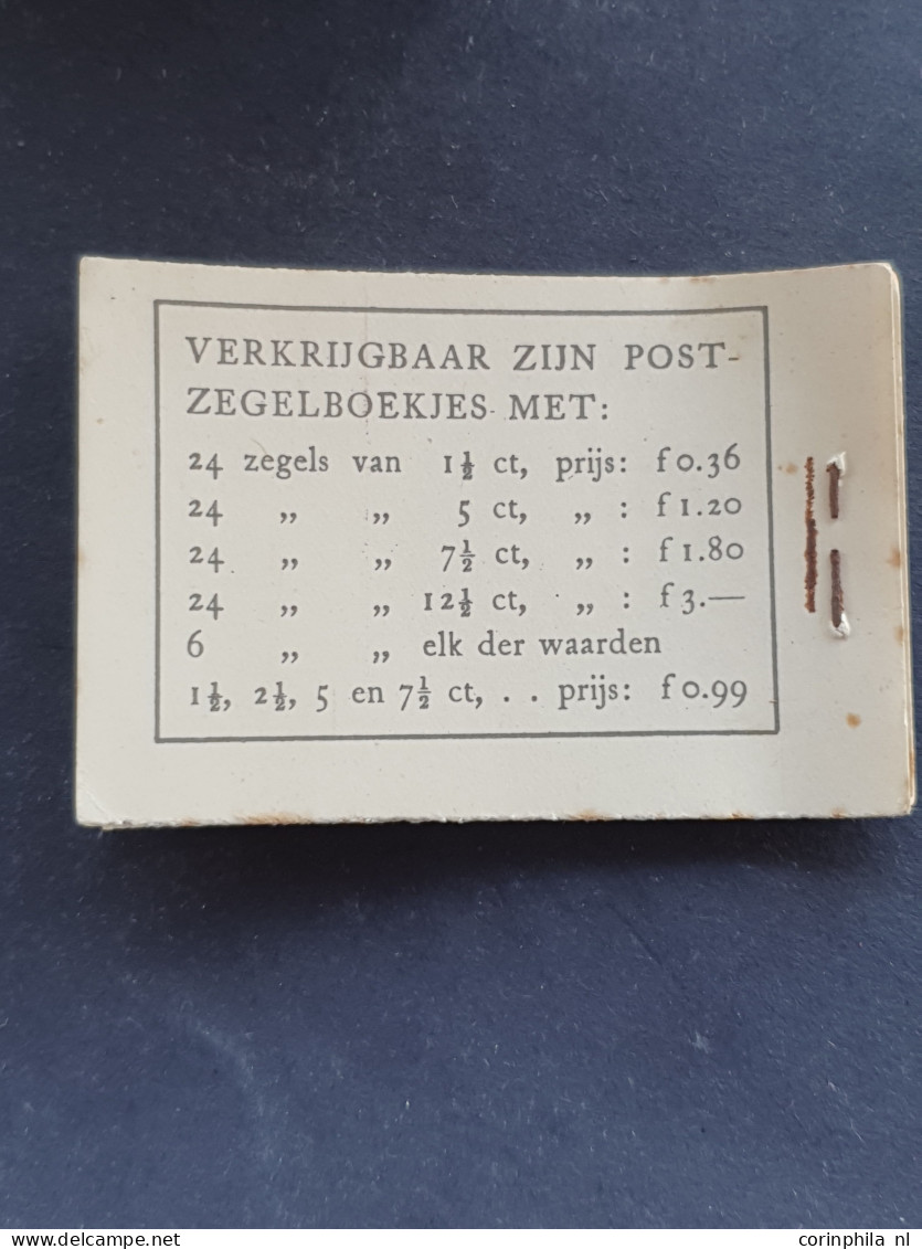 1940-1942, Ca. 30 Oude Postzegelboekjes In Doosje - Collezioni