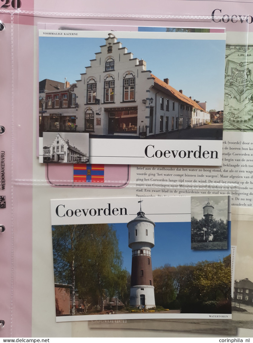 2005-2019, Mooi Nederland, nominaal ca. € 170 en NL1 (ca. 530x) in 2 ordners en insteekboek
