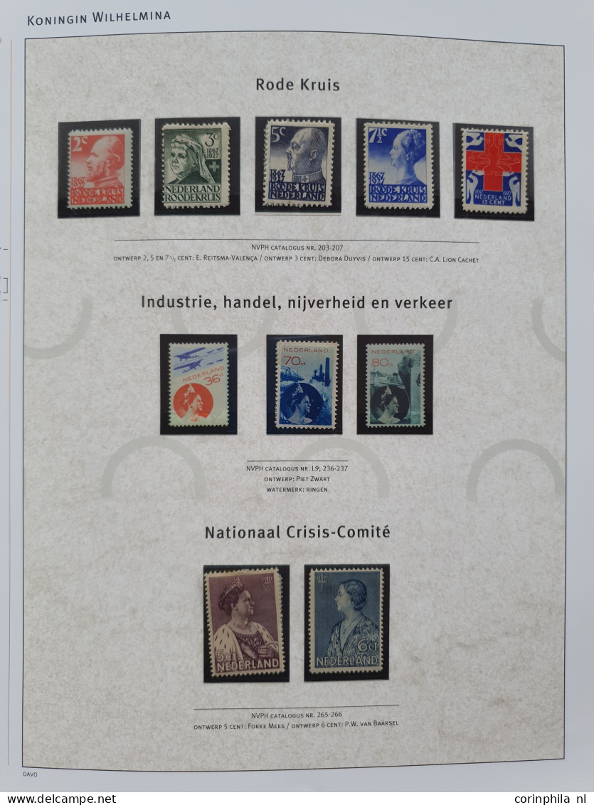 1891-1998, collectie */** met. o.a. nr. 48, Van Konijnenburg en En Face 5 gulden in 100 jaar Vorstinnen album