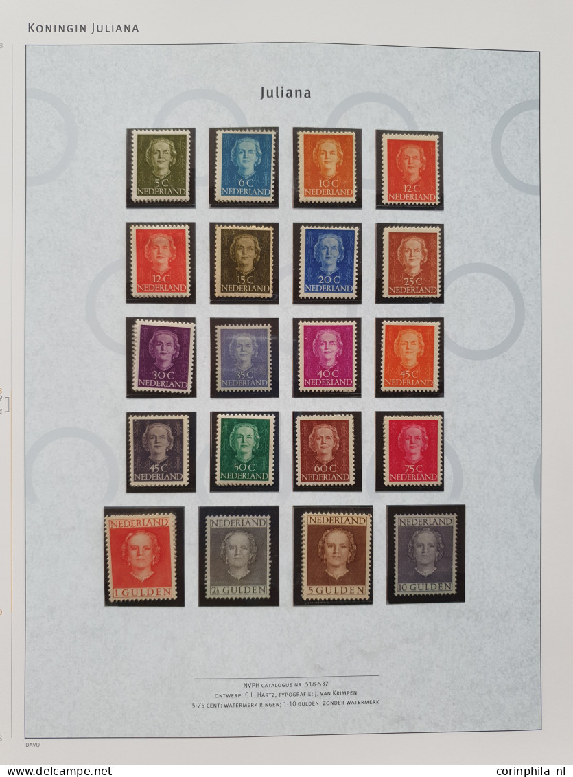 1891-1998, collectie */** met. o.a. nr. 48, Van Konijnenburg en En Face 5 gulden in 100 jaar Vorstinnen album