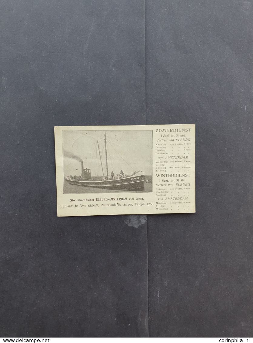 Cover 1743-1900ca voorfilatelie 6 poststukken w.b. 1x zwak Zeeuwse Beurtvaart vijf stuy: port op omslag naar Amsterdam, 