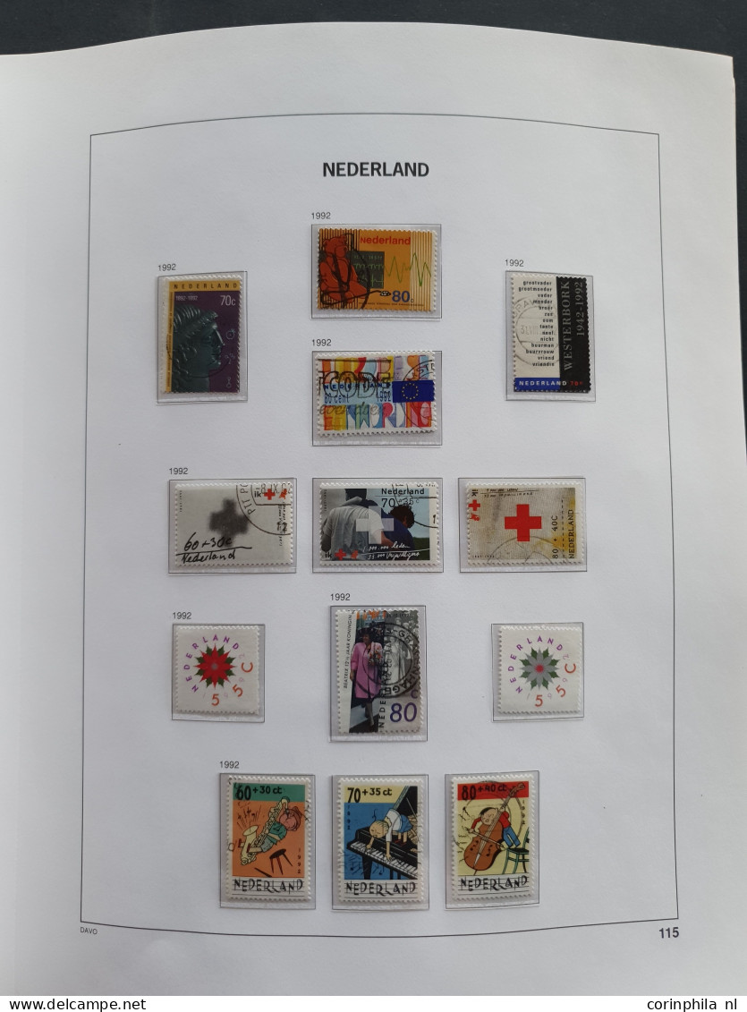 1867-1998 collectie meest gestempeld in 4 luxe Davo albums