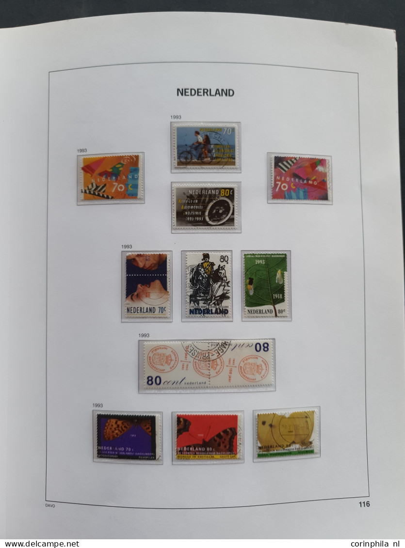 1867-1998 collectie meest gestempeld in 4 luxe Davo albums