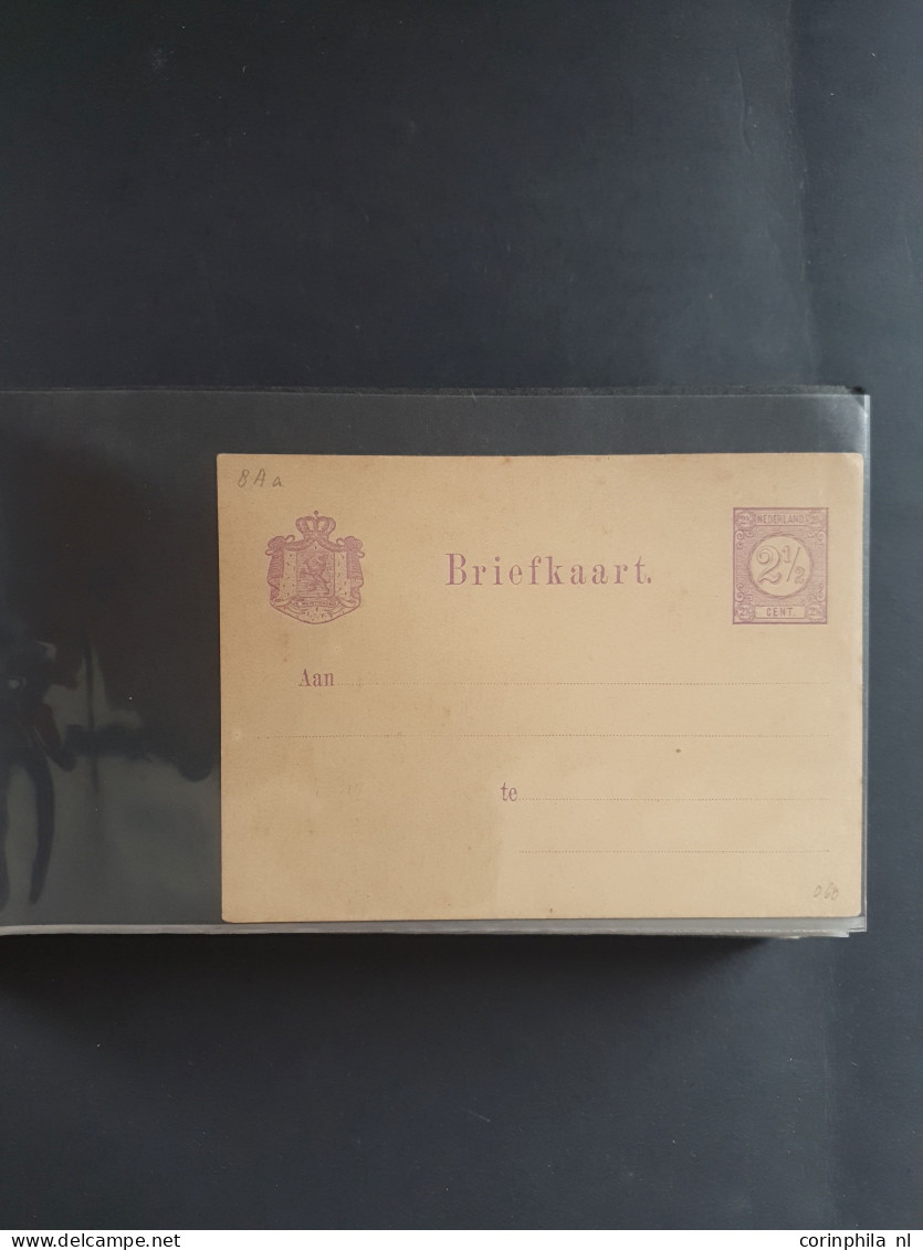 Cover 1871-2000ca. Collecties Postwaardestukken (ca. 500 Ex.) Gebruikt En Ongebruikt W.b. Postbladen, Gedrukte Teksten T - Collections