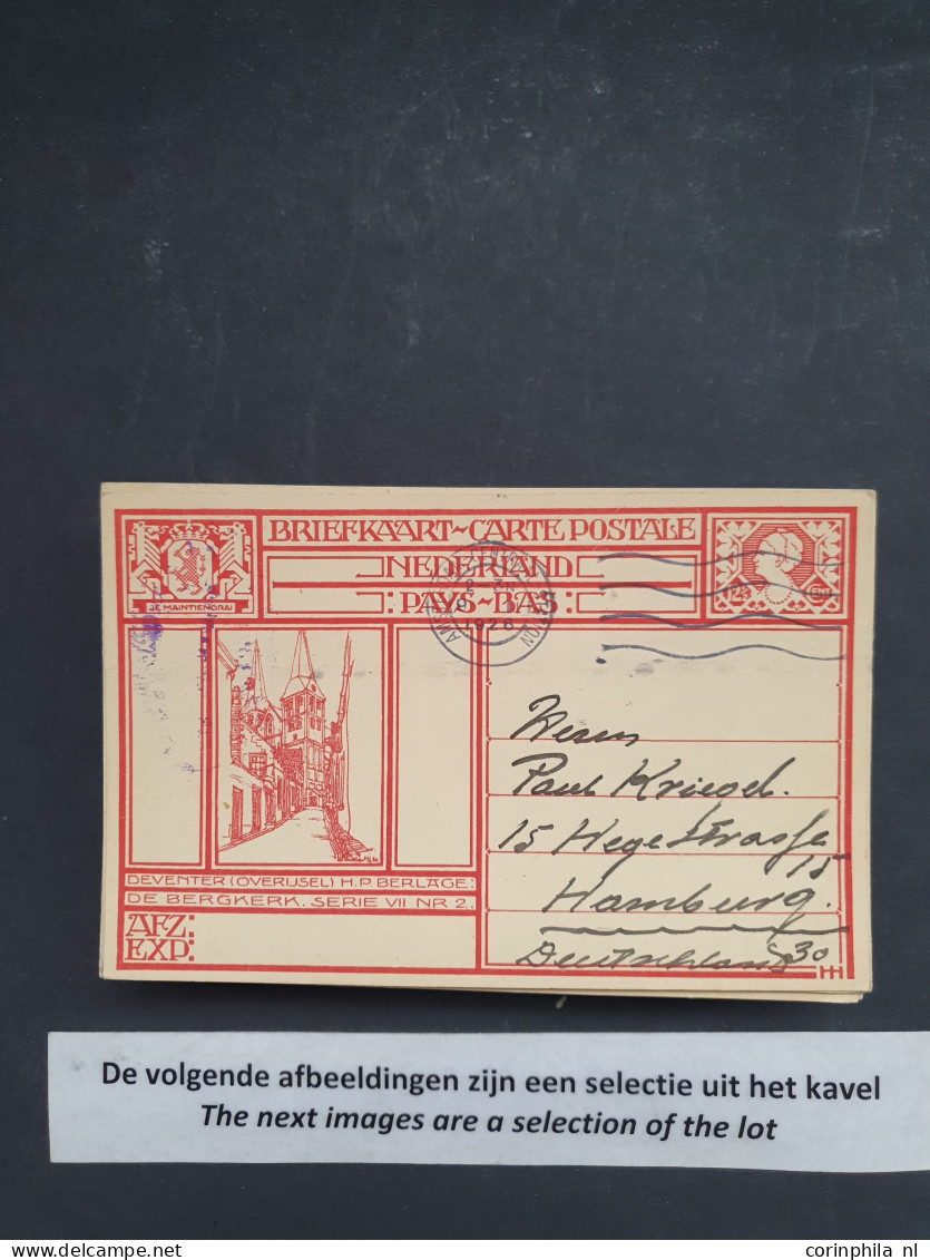 Cover 1898-1940 Geïllustreerde Briefkaarten Inclusief Doubletten Meest Ongebruikt Met Beter Materiaal, Totaal Ruim 120 E - Collections