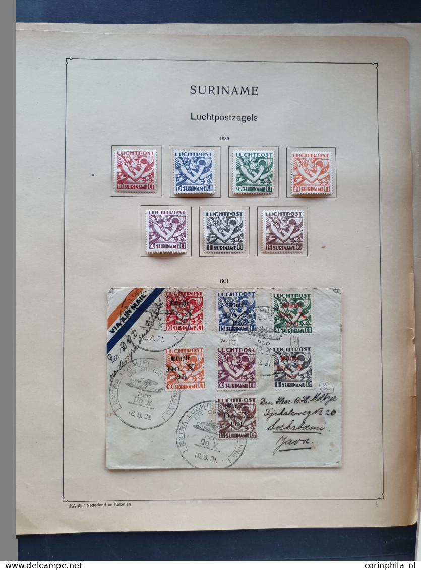 1864-1975, Used And * Met O.a. Internering, Roltanding, Jubileum 1923 Indië, 300 Jaar Gezag, Do. X Op Envelop Etc. Op Al - Collezioni