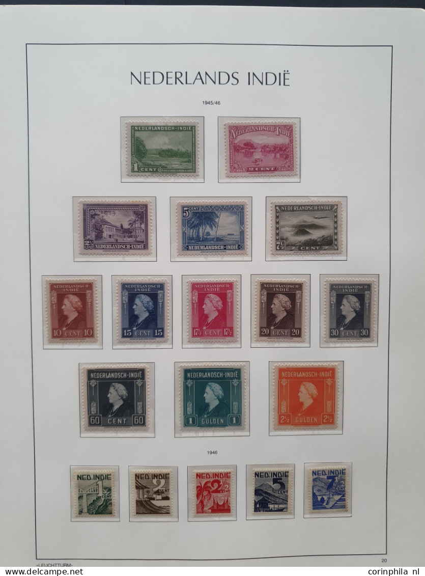 1864-1948, collectie */** met beter materiaal w.b. nrs. 1 en 2, Jaarbeurs Bandoeng, Jubileum 1923, dienst, port en brand