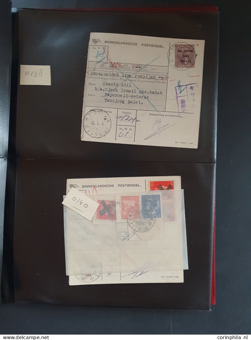 1942-1945 including small stock */** and used, postmarks with better offices, covers/postcards with some better items pa