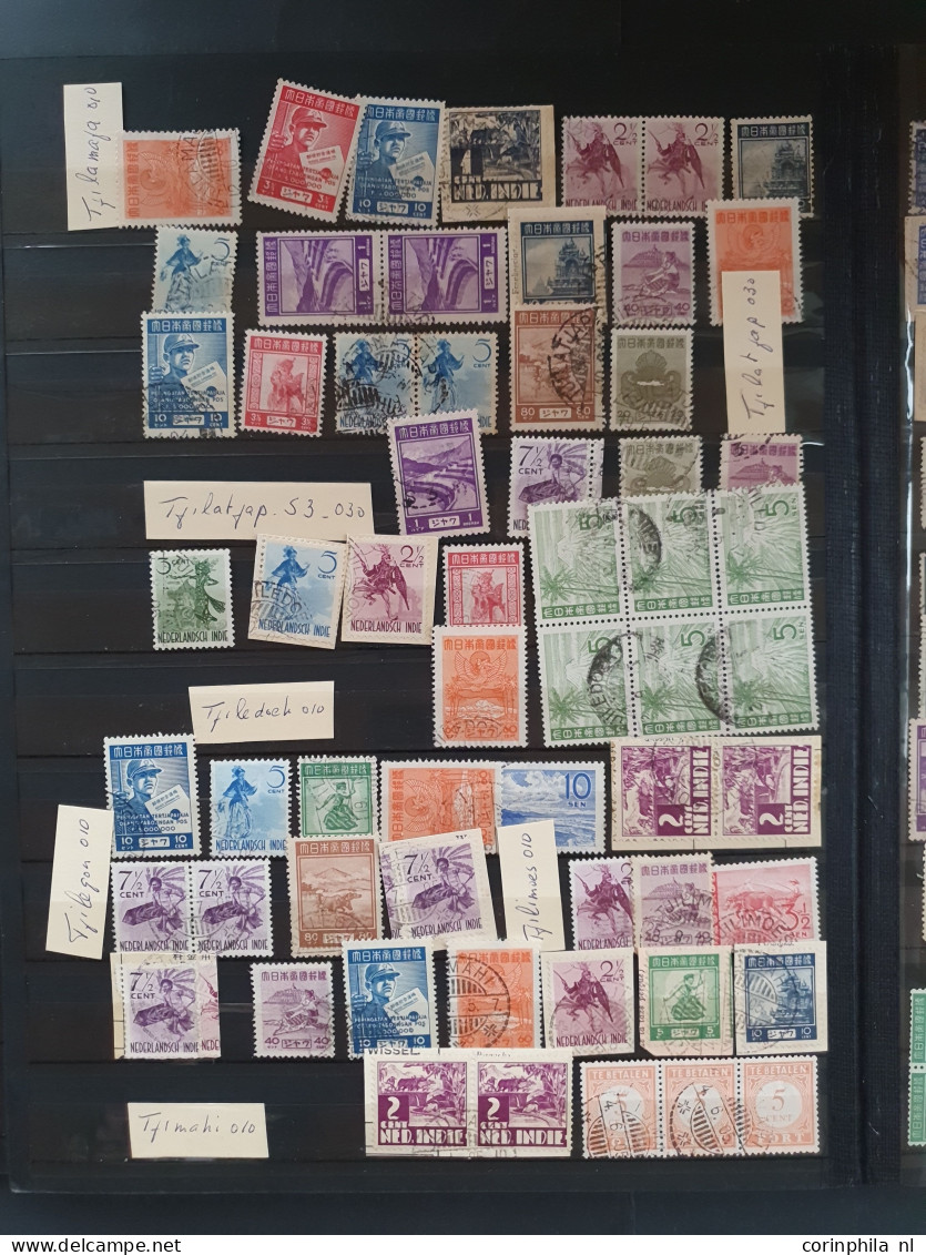 1942-1945 including small stock */** and used, postmarks with better offices, covers/postcards with some better items pa