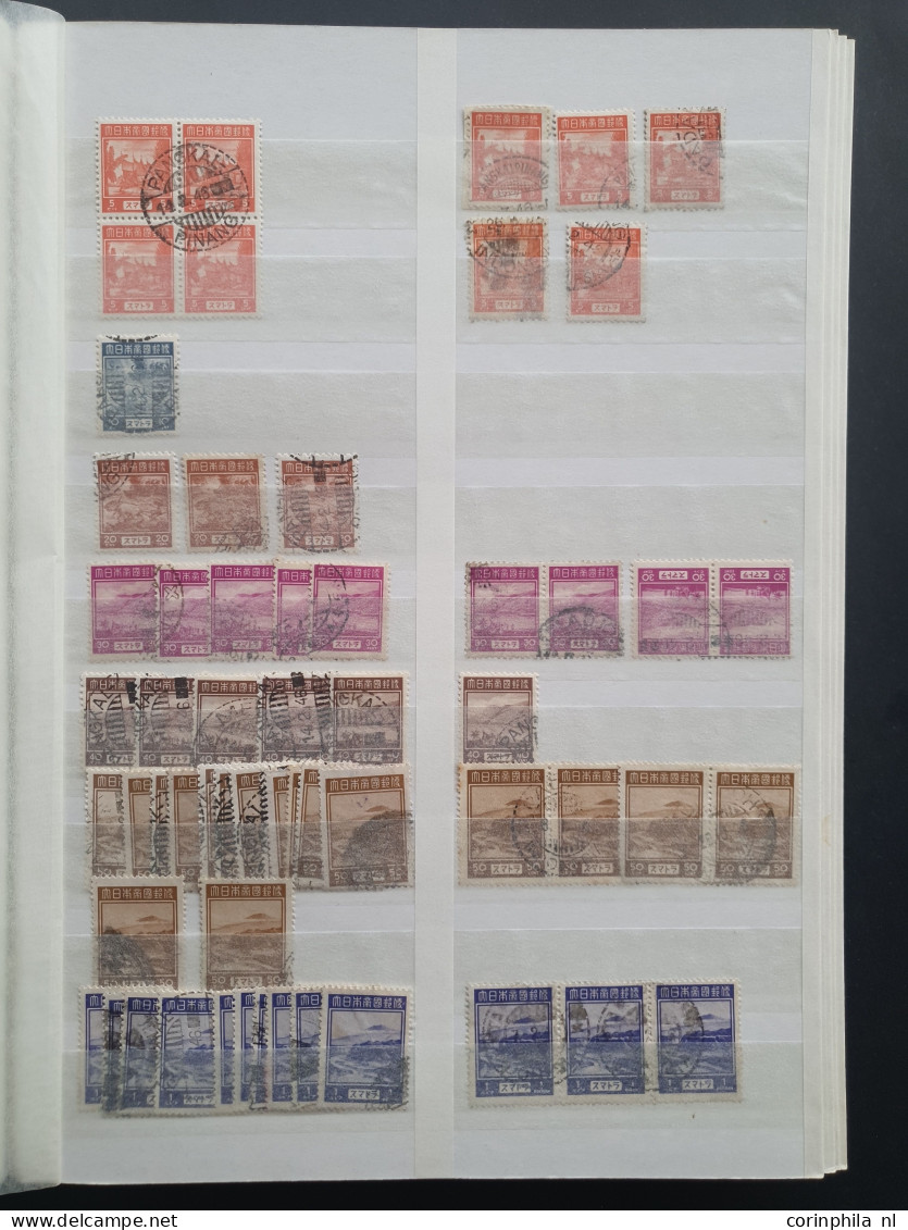 1945-1949 stock */** and used including some varieties (double inking) and better items (imperforate, DN 046-047, 52pd, 