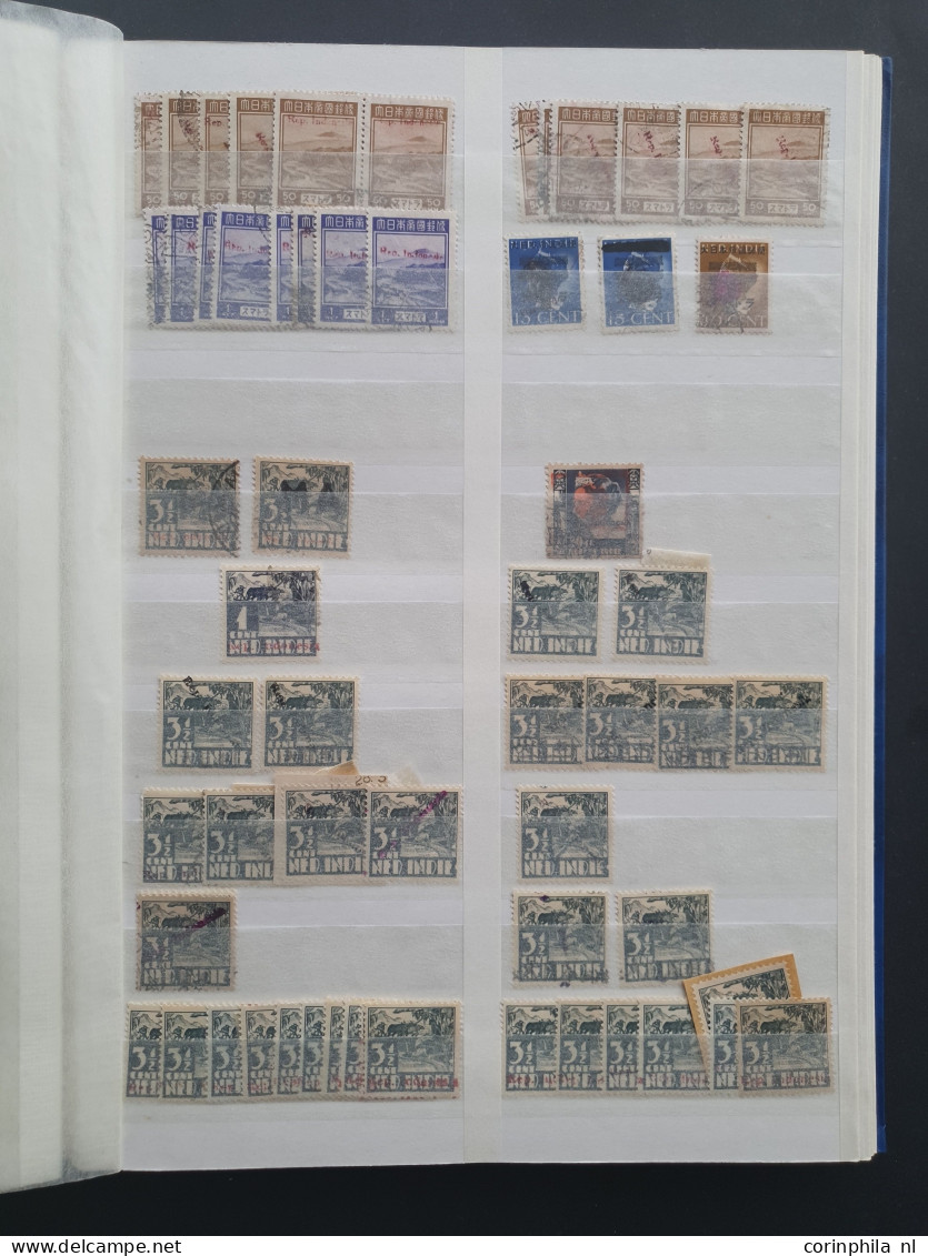 1945-1949 stock */** and used including some varieties (double inking) and better items (imperforate, DN 046-047, 52pd, 