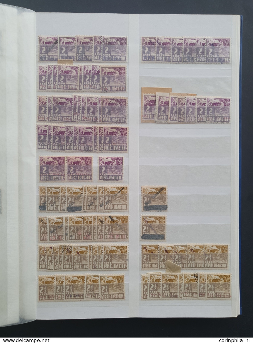 1945-1949 stock */** and used including some varieties (double inking) and better items (imperforate, DN 046-047, 52pd, 