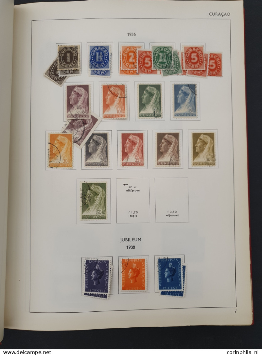 1852/2003 collectie Nederland zowel gestempeld als */** verzameld met o.a. roltandingen en frankeergeldig, gestempelde v