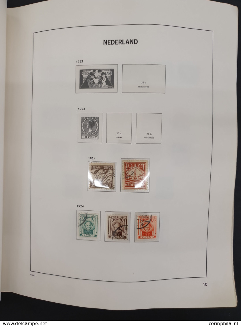 1852-200ca. w.b. collectie gestempeld met iets betere ex., voorraad blokken van 4 en veldelen */**. Tevens collectie Ier