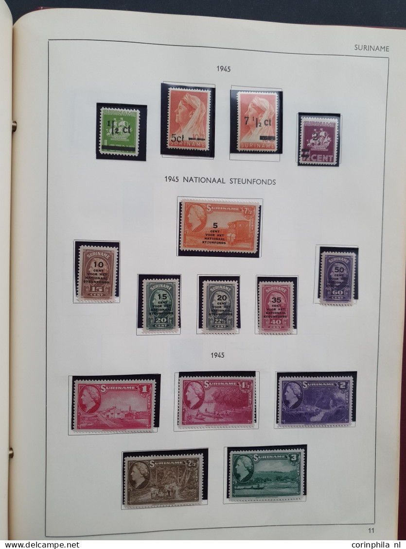 1852/2003 collectie gestempeld en */** waarbij iets nominaal en fdc's in 6 albums in doos