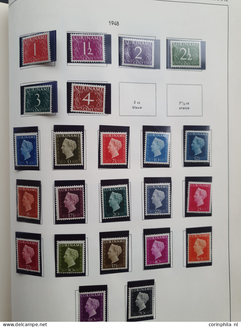 1852/2003 collectie gestempeld en */** waarbij iets nominaal en fdc's in 6 albums in doos