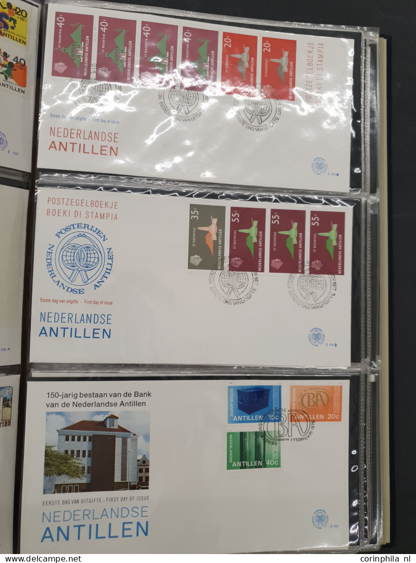 Cover 1957-2007 , collectie fdc's in 8 albums