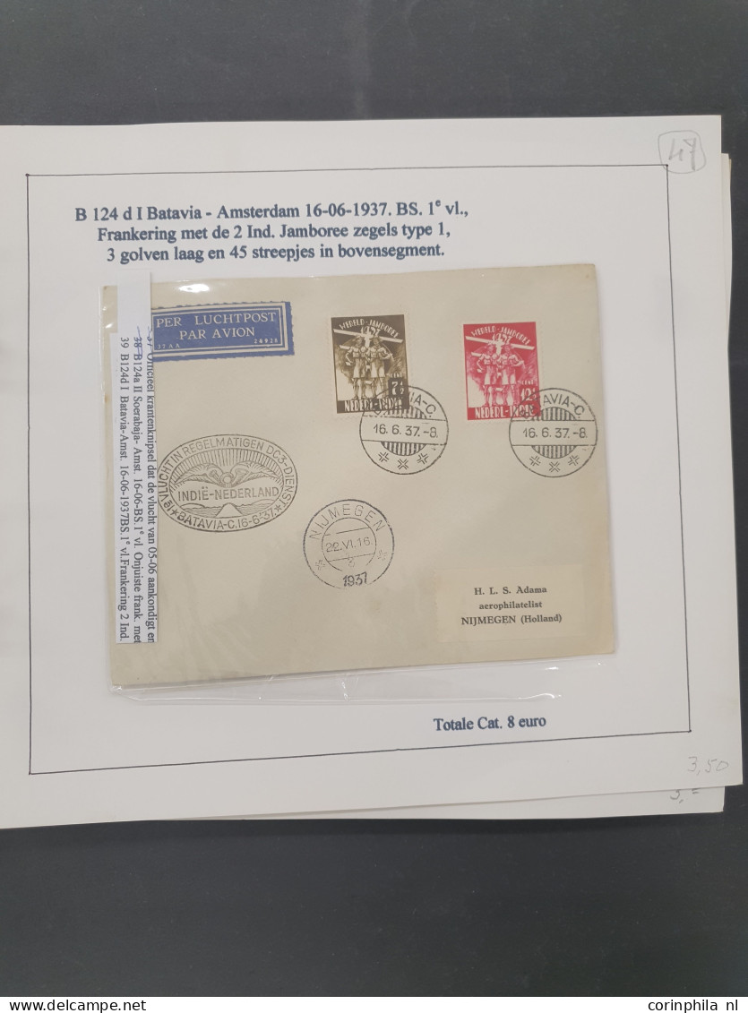 Cover , Airmail 1930-1980 luchtpoststukken (meer dan 100 stukken tot 1950) w.b. iets betere herkomstlanden (Congo, Colom