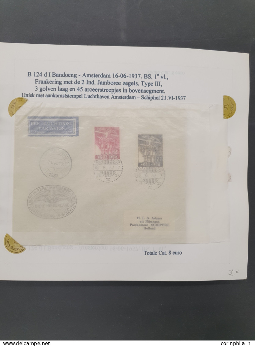 Cover , Airmail 1930-1980 luchtpoststukken (meer dan 100 stukken tot 1950) w.b. iets betere herkomstlanden (Congo, Colom