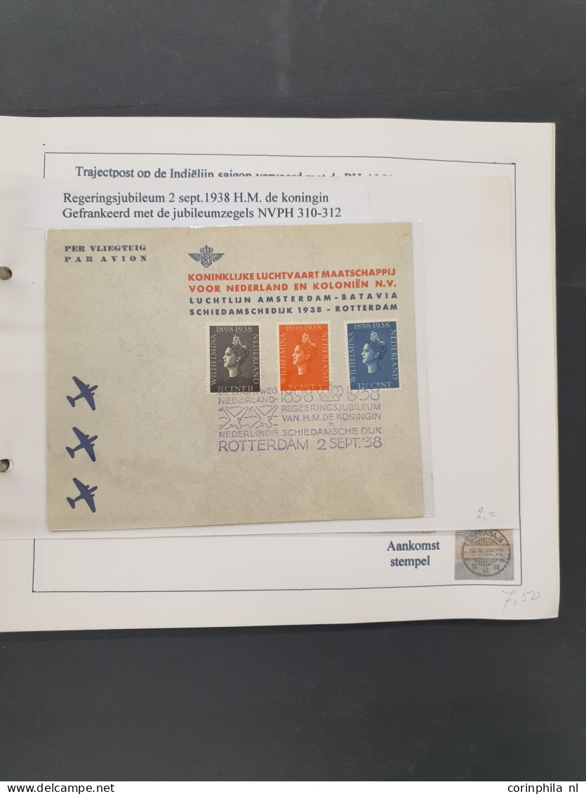 Cover , Airmail 1930-1980 luchtpoststukken (meer dan 100 stukken tot 1950) w.b. iets betere herkomstlanden (Congo, Colom