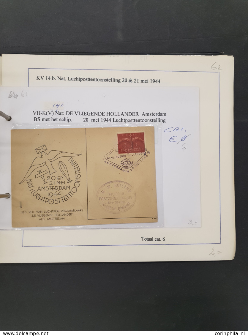 Cover , Airmail 1930-1980 luchtpoststukken (meer dan 100 stukken tot 1950) w.b. iets betere herkomstlanden (Congo, Colom