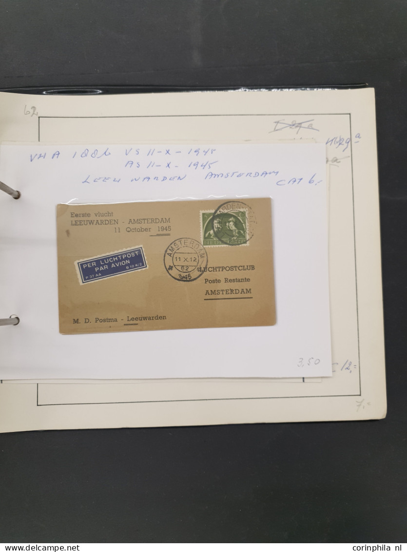 Cover , Airmail 1930-1980 luchtpoststukken (meer dan 100 stukken tot 1950) w.b. iets betere herkomstlanden (Congo, Colom