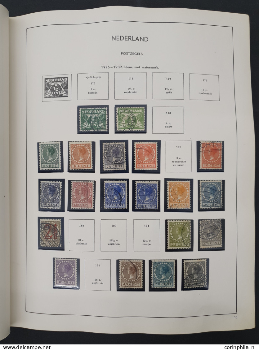 1900-2000ca. w.b. collecties Nederland en Suriname, veldeeltjes Juliana Regina t/m 10 gulden iets buitenland etc. in 5 a