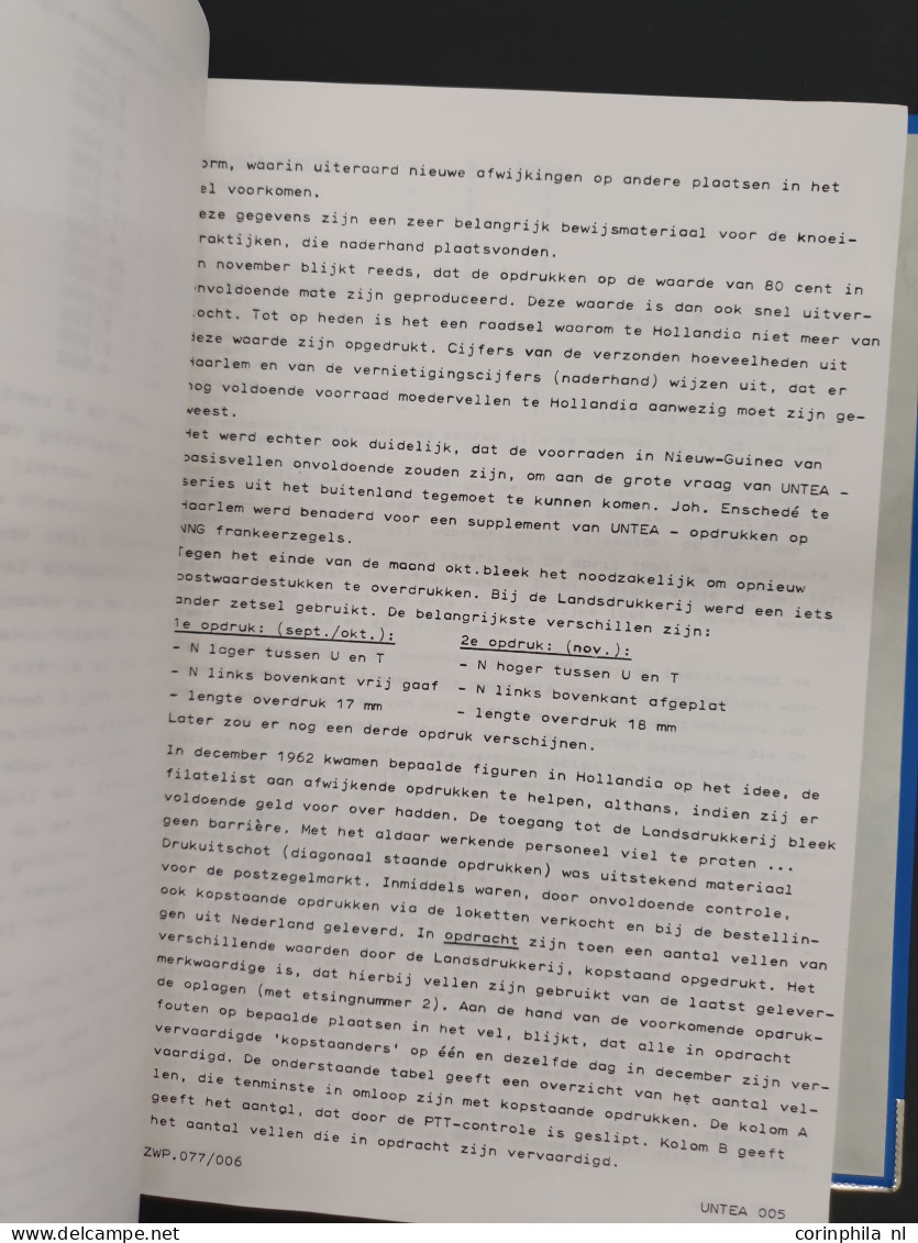 Mededelingenbladen van de studiegroep ZWP tussen 1968-2019 inclusief bijlagen zoals tarieven door P. Storm van Leeuwen e