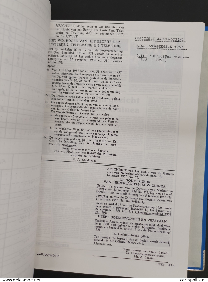 Mededelingenbladen van de studiegroep ZWP tussen 1968-2019 inclusief bijlagen zoals tarieven door P. Storm van Leeuwen e