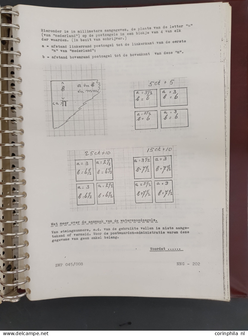 Mededelingenbladen van de studiegroep ZWP tussen 1968-2019 inclusief bijlagen zoals tarieven door P. Storm van Leeuwen e