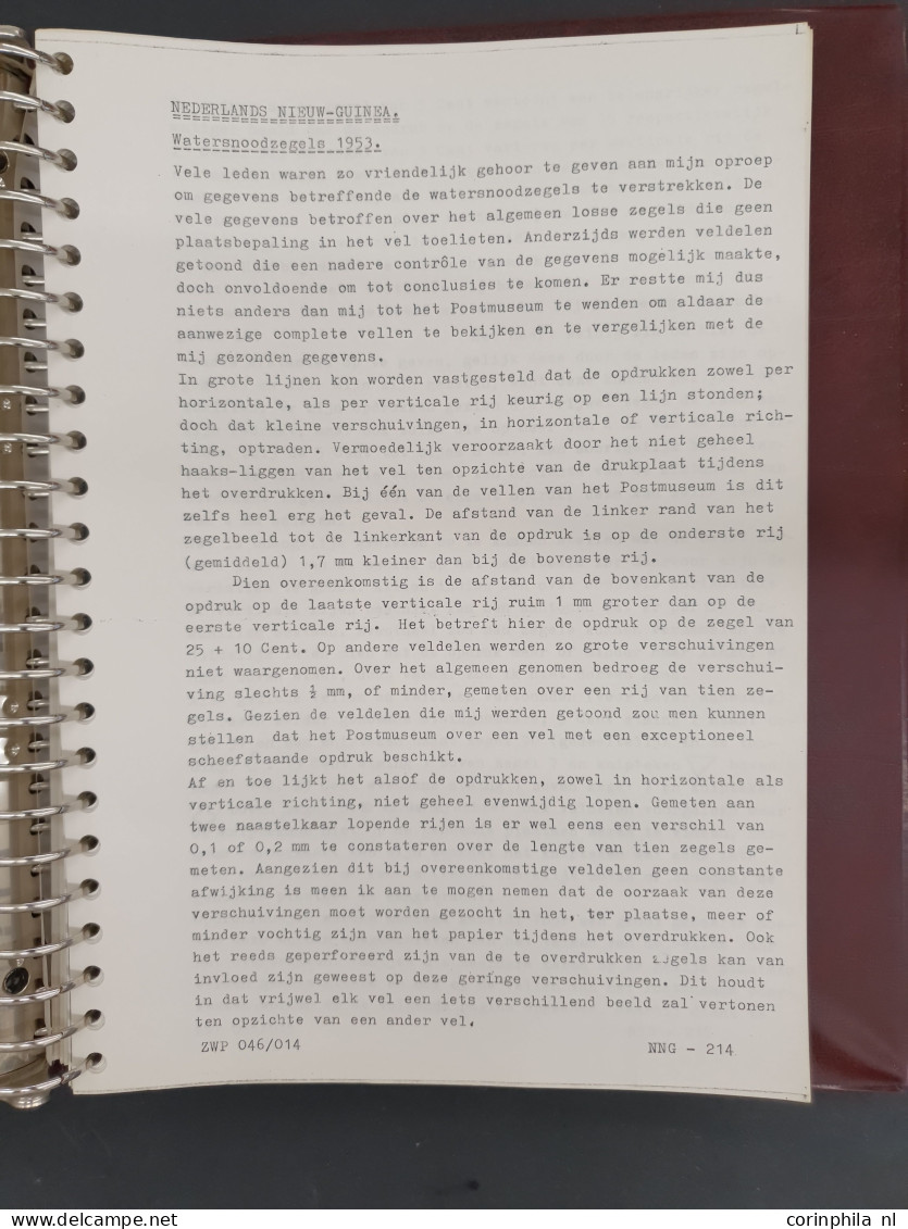 Mededelingenbladen van de studiegroep ZWP tussen 1968-2019 inclusief bijlagen zoals tarieven door P. Storm van Leeuwen e