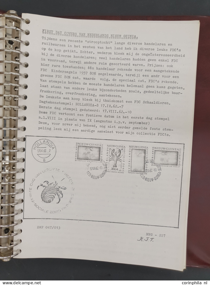 Mededelingenbladen van de studiegroep ZWP tussen 1968-2019 inclusief bijlagen zoals tarieven door P. Storm van Leeuwen e