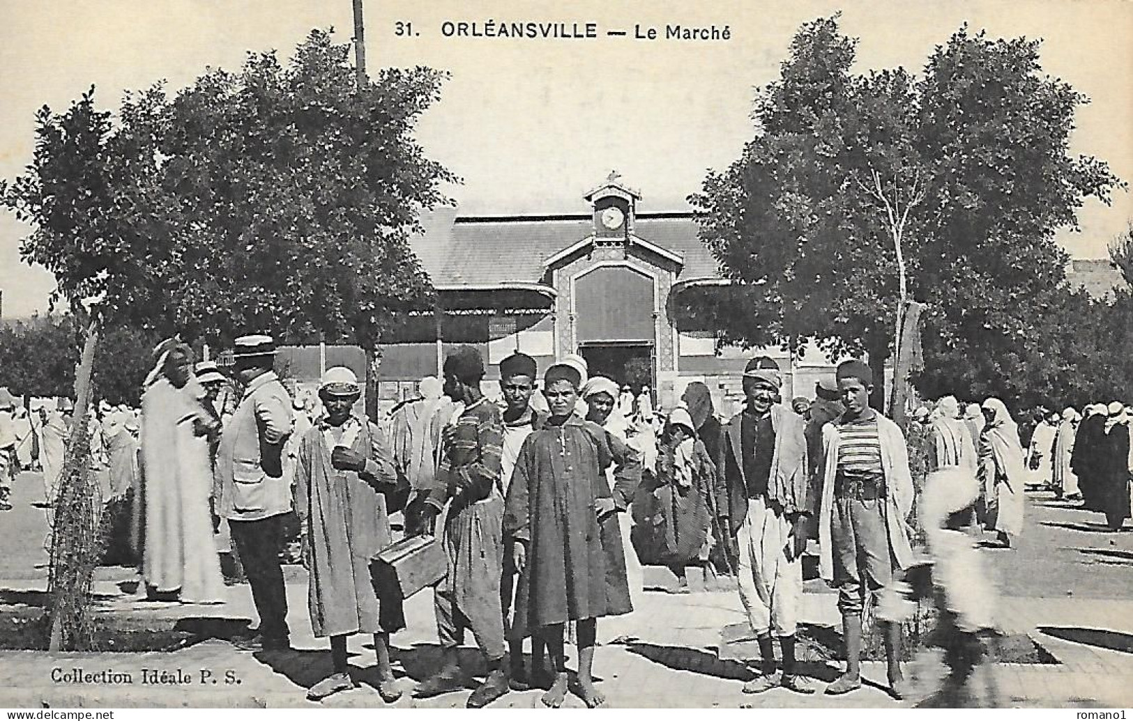 Algérie )  CHLEF   ORLEANSVILLE  - Le Marché  (  Yaouleds  ) - Chlef (Orléansville)