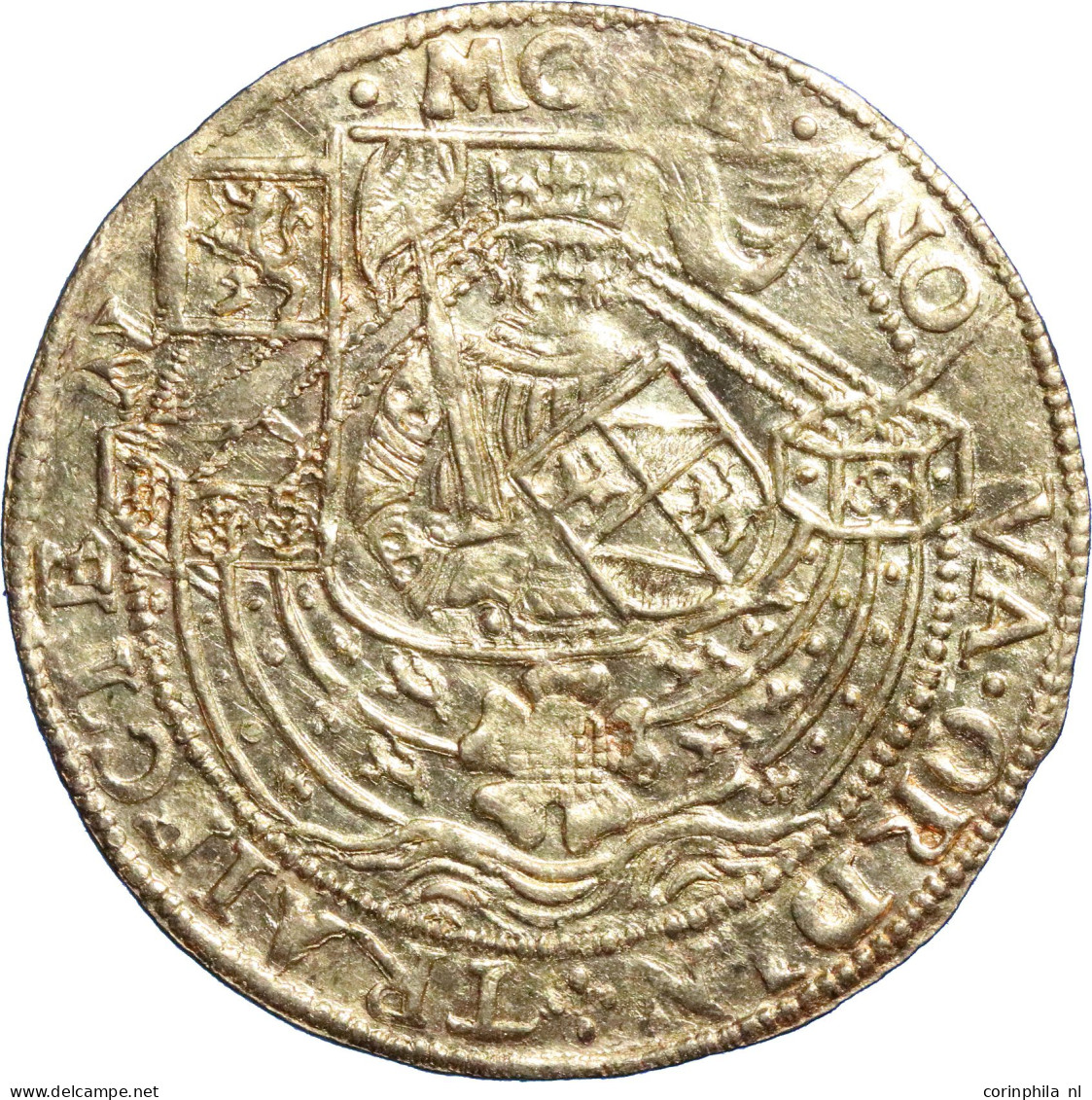 Provincie Utrecht, Rozenobel, Z.j. (1600-1601), Goud 7.64gr. (Passon &amp; Van Der Wis 2.43.22 |Delmonte 958) – Pr+ - Altri & Non Classificati